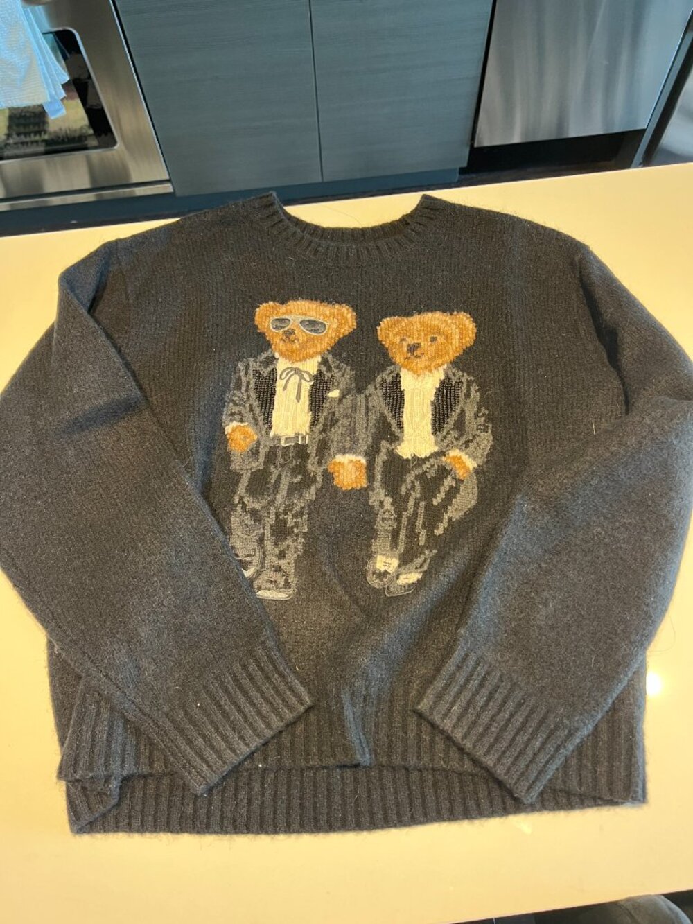 Ralph Lauren Ralph & Ricky Bear Sweater - Picture 3 of 4
